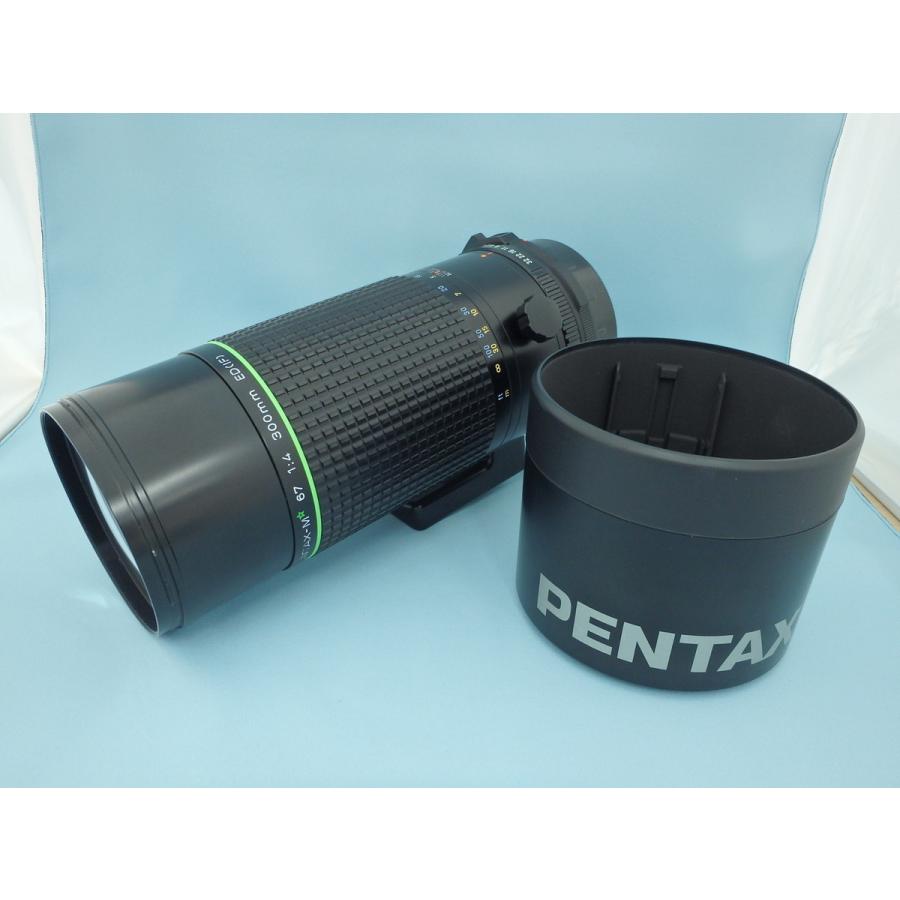 PENTAX 67 300MM F4レンズカメラマウント付き