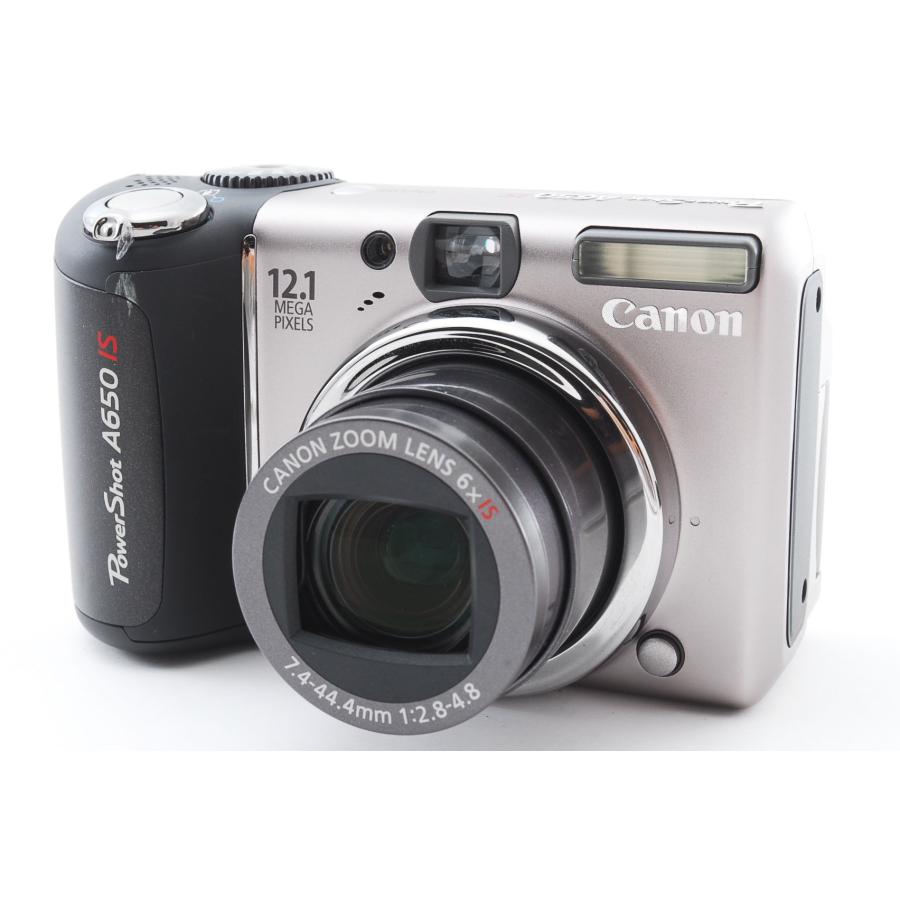 Canon Powershot A650 IS 12.1メガピクセル [美品] ストラップ付き Y1018 Y1018セレクトショップ