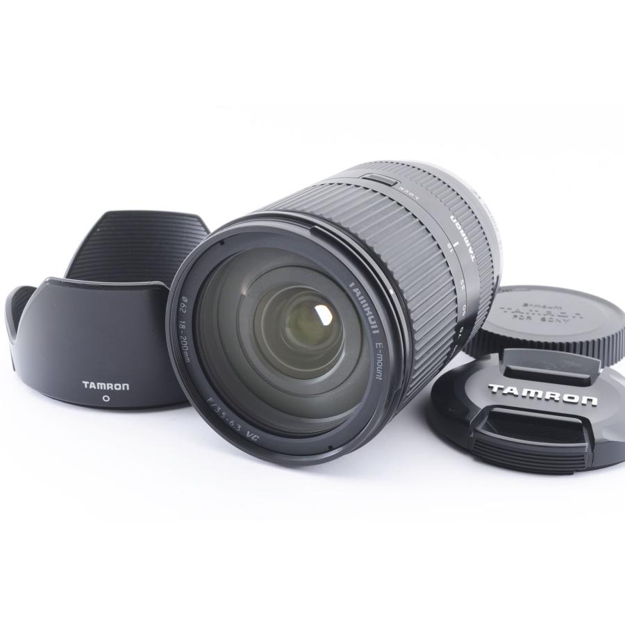Tamron 18-200mm f/3.5-6.3 Di III VC Black B011 Sony Eマウント [美