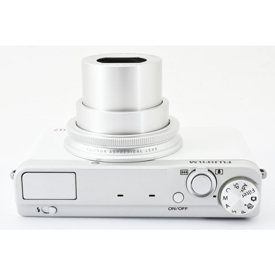 FUJIFILM XQ2 ホワイト 12.0MP WI-FI デジタルカメラ [美品] 元箱 バッテリー 充電器 ストラップ CD-R 他｜selectshop-himawari｜07