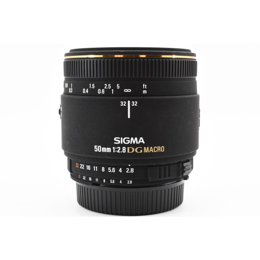 Sigma EX 50mm f/2.8 DG Macro マクロ Nikon Fマウント [美品] フルサイズ対応｜selectshop-himawari｜08