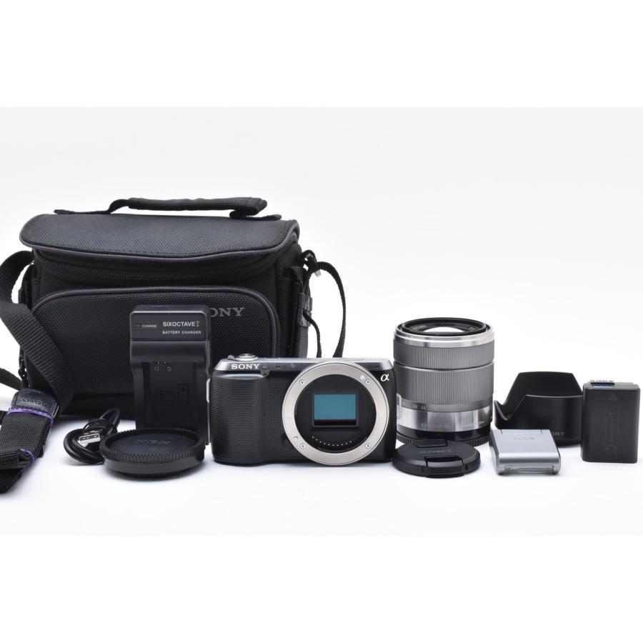 SONY NEX-3 E18-55 キット 動作確認済 ソニー SONY NEX-3 18-55mm レンズキット ボディブラック SONY（ソニー