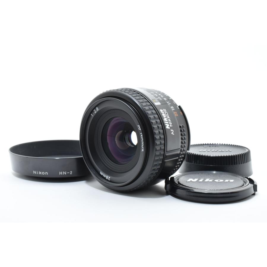 ニコン（Nikon） Nikon AF NIKKOR 28mm f/2.8 [美品] HN-2 レンズ