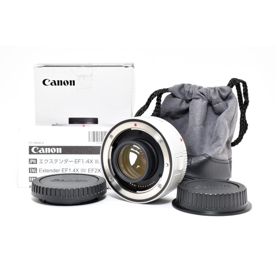 今回の出品はCanonエクステ1.4IIIで試し撮り一度使用で新品に近い状態です Canonエクステンダー1.4Ⅲ美品！ 【公式通販】
