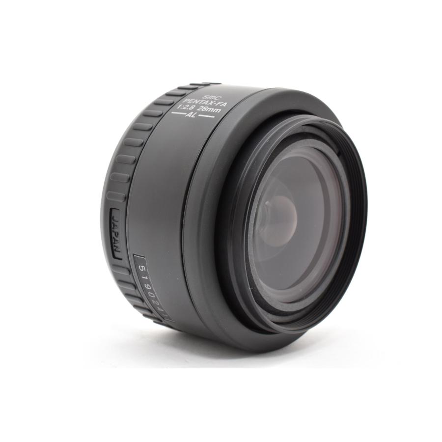 ペンタックス PENTAX FA smc 28mm F/2.8 AL Kマウント [美品] 前後