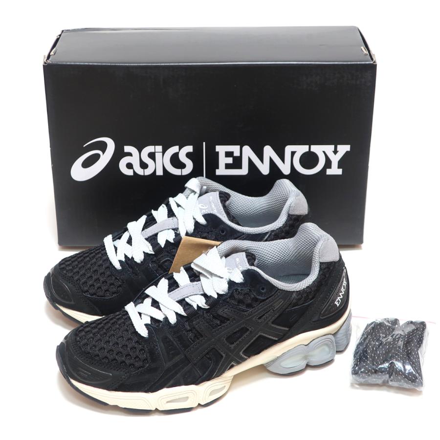 ASICS ENNOY x GEL-NIMBUS 9 BLACK/SHEET ROCK MENS US4 22.5cm ASICS ENNOY x GEL-NIMBUS 9 BLACK/SHEET ROCK MENS US4 22.5cm
