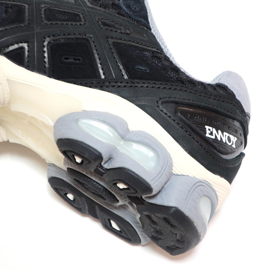 ASICS（アシックス） ENNOY x ASICS GEL-NIMBUS 9 BLACK/SHEET ROCK