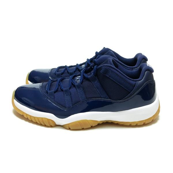 海外限定☆AIR JORDAN 11 RETRO LOW MIDNIGHT NAVY/WHITE-GUM LIGHT BROWN ( エアジョーダン 11 レトロ ロー ミッドナイトネイビー/ホワイト/ガム 紺 )｜selectshop-jp｜06