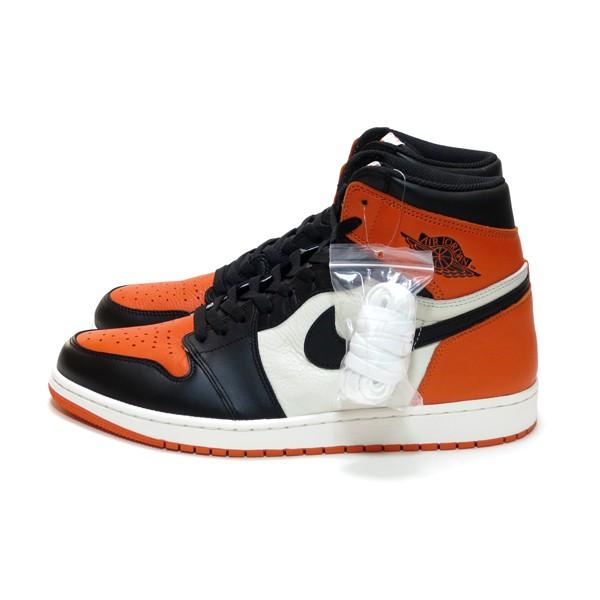 AIR JORDAN 1 RETRO HIGH OG SHATTERED BACKBOARD BLACK/STARFISH-SAIL ( エアジョーダン1 レトロ ハイ シャッタード バックボード 2015復刻版 )｜selectshop-jp｜06