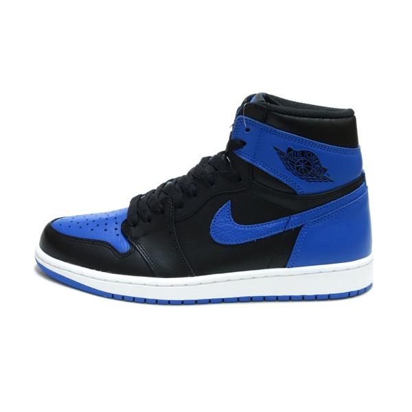 AIR JORDAN 1 RETRO HIGH OG BLACK/ROYAL-WHITE  ( エアジョーダン1 レトロ ハイ OG ブラック/ロイヤル/ホワイト 黒青白 )｜selectshop-jp｜02