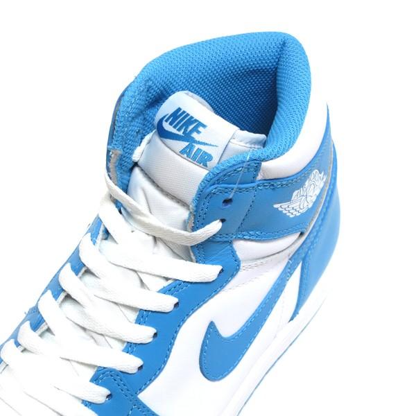 AIR JORDAN 1 RETRO HIGH OG "UNC" NORTH WHITE/DK POWDER BLUE 555088-117 ( エアジョーダン1 レトロハイ ノースカロライナ 白青 ホワイト/パウダーブルー )｜selectshop-jp｜04