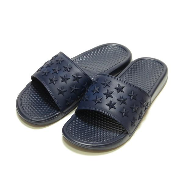 NIKE BENASSI JDI QS INDEPENDENCE DAY OBSIDIAN NAVY ( ナイキ ベナッシ ネイビー 星柄