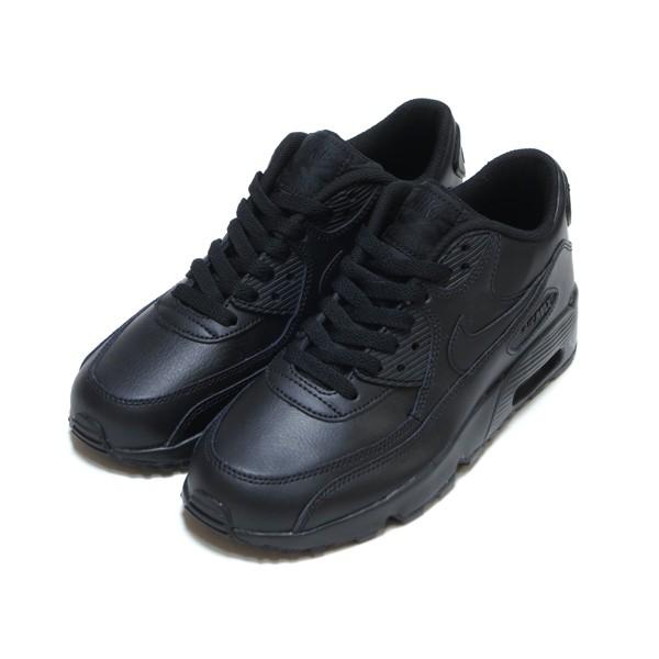 air max 90 triple black leather
