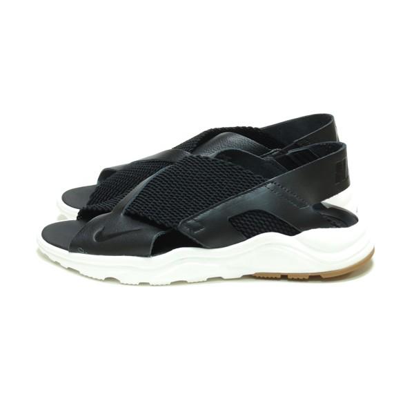 NIKE WMNS AIR HUARACHE ULTRA SANDAL BLACK/BLACK ( ナイキ ウィメンズ エア ハラチ サンダル ブラック 黒白 レザーサンダル )｜selectshop-jp｜06