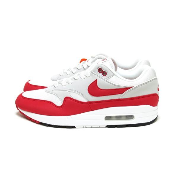 NIKE（ナイキ） NIKE AIR MAX 1 ANNIVERSARY WHITE/UNIVERSITY RED 