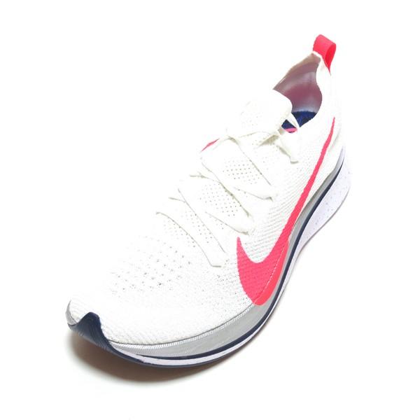 NIKE（ナイキ） NIKE VAPORFLY 4% FLYKNIT WHITE/FLASH CRIMZON