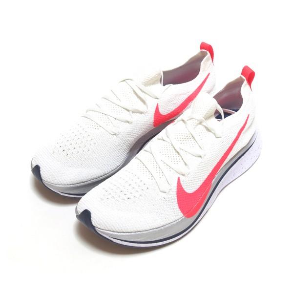 NIKE VAPORFLY 4% FLYKNIT WHITE/FLASH CRIMZON NIKE VAPORFLY 4% FLYKNIT WHITE/FLASH CRIMZON