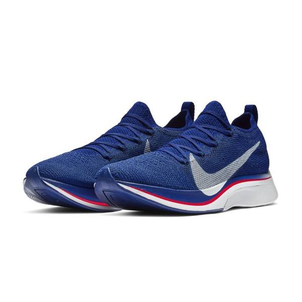 スパイク・シューズ Nike Vaporfly 4% Flyknit Deep  Blue NIKE（ナイキ） NIKE VAPORFLY 4% FLYKNIT DEEP ROYAL BLUE/GHOST AQUA