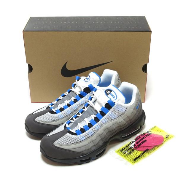 エア マックス 95 NIKE AIR MAX WHITE/CRYSTAL BLUE ( ナイキ エア