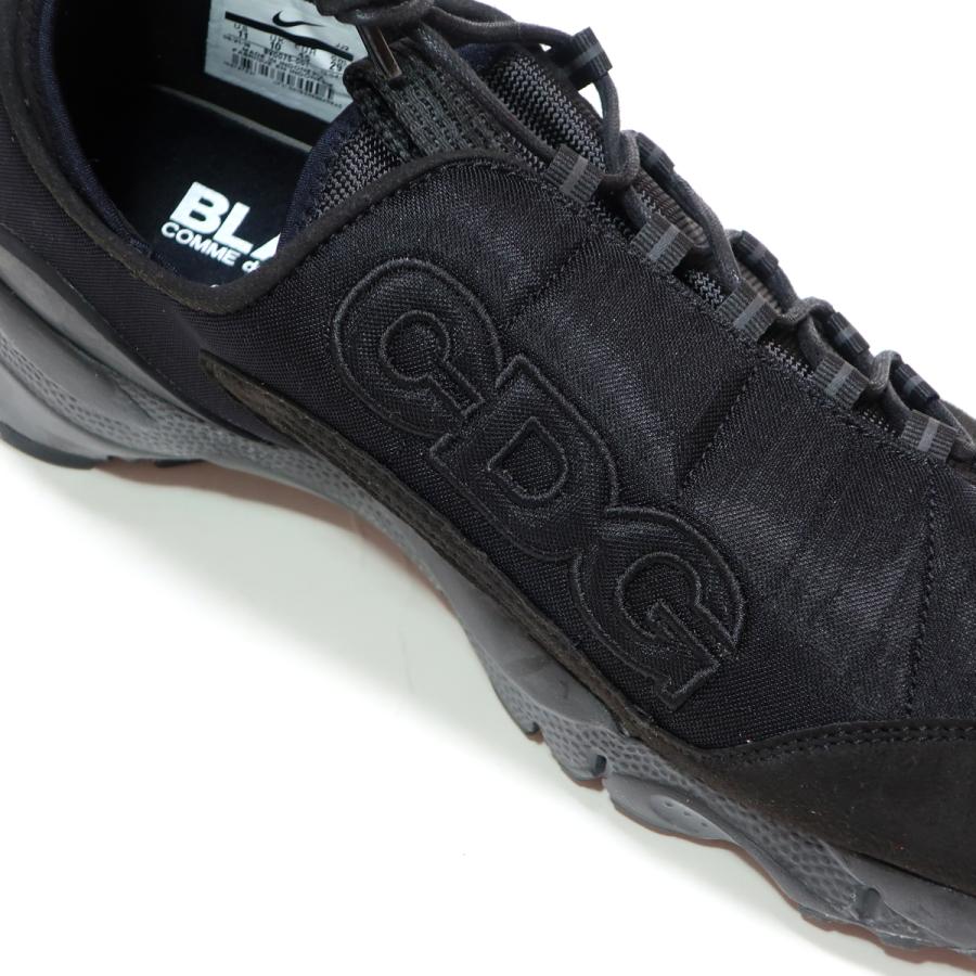 CDG コムデギャルソンブラック　ナイキ　フットスケープ　24.0 BLACK COMME DES GARCONS × NIKE AIR FOOTSCAPE NM BLACKセレクト通販