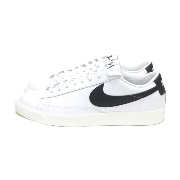 nike blazer low leather black