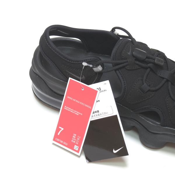 Nike Wmns Air Max Koko Sandal Black Black Anthracite ナイキ ウィメンズ エアマックス ココ サンダル レディース スポーツサンダル 21 ブラック 黒 Ci8798 003 21ss Selectshop Jp 通販 Yahoo ショッピング