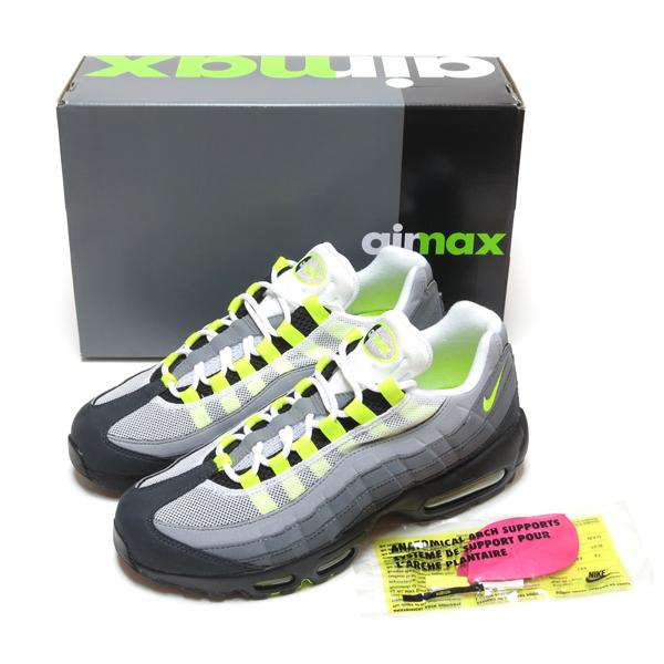 エア マックス 95 NIKE AIR MAX OG BLACK/NEON YELLOW-LT GRAPHITE