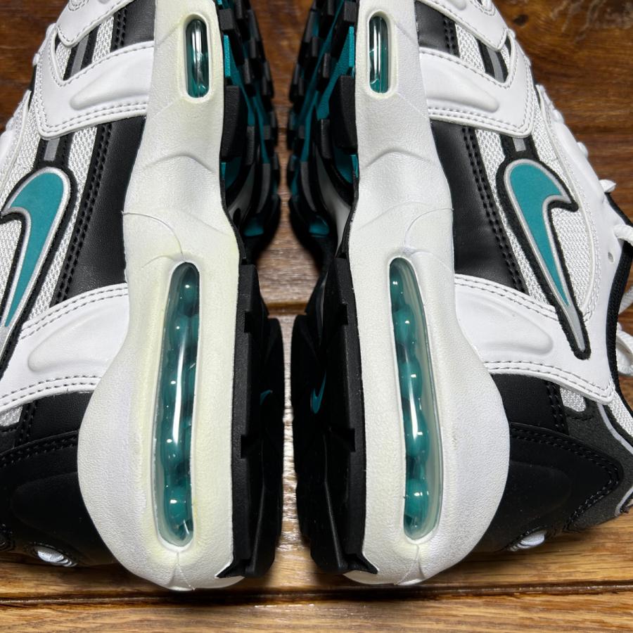 NIKE（ナイキ） 訳あり品☆NIKE AIR MAX 96 II WHITE/MYSTIC TEAL 