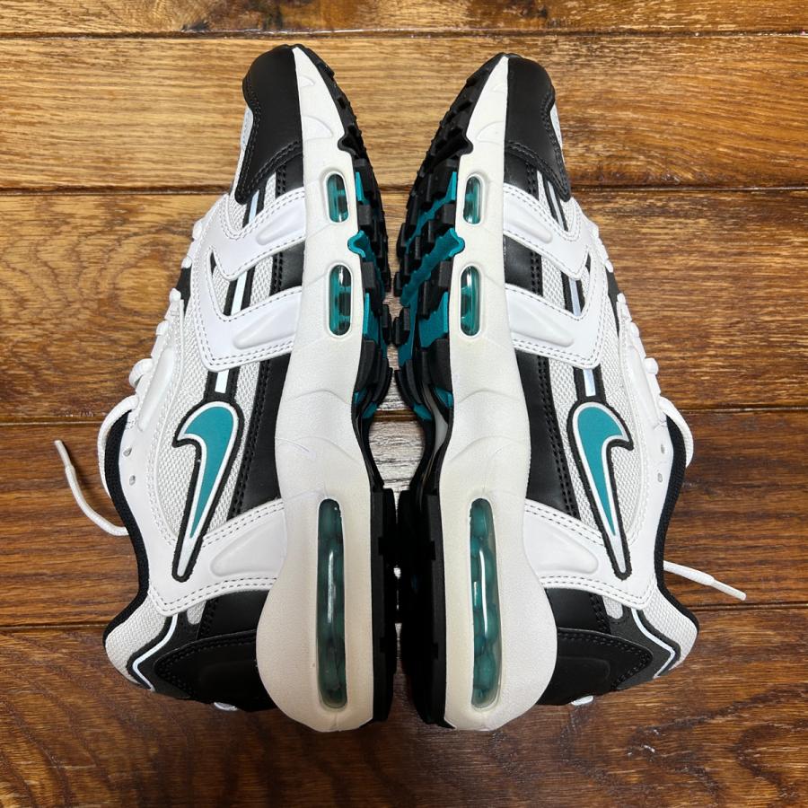 NIKE（ナイキ） NIKE AIR MAX 96 II WHITE/MYSTIC TEAL-BLACK US9.5