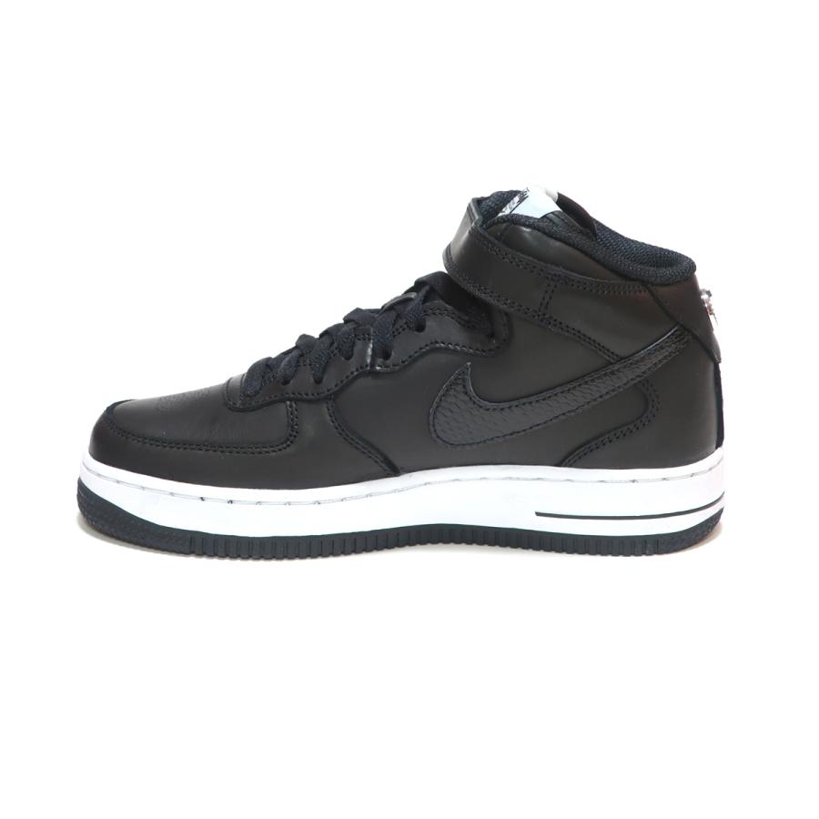 STUSSY x NIKE エアフォース 1 ミッド ブラック ステューシーxナイキAF1ミッドのオフィシャルイメージが解禁