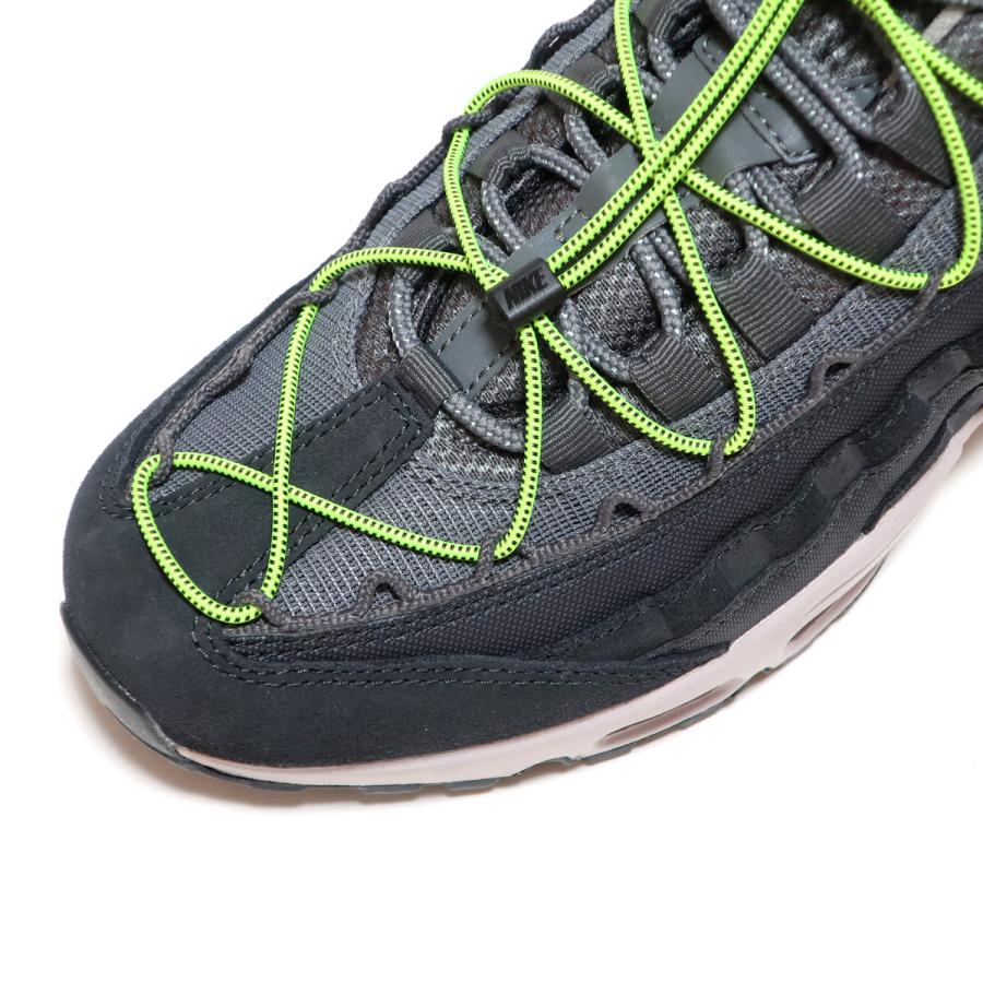 【匿名配送】激レア　ナイキ　海外モデル　内野手用　オーダー風カスタム エア マックス 95 海外限定☆NIKE AIR MAX OFF NOIR/VOLT-IRON GREY