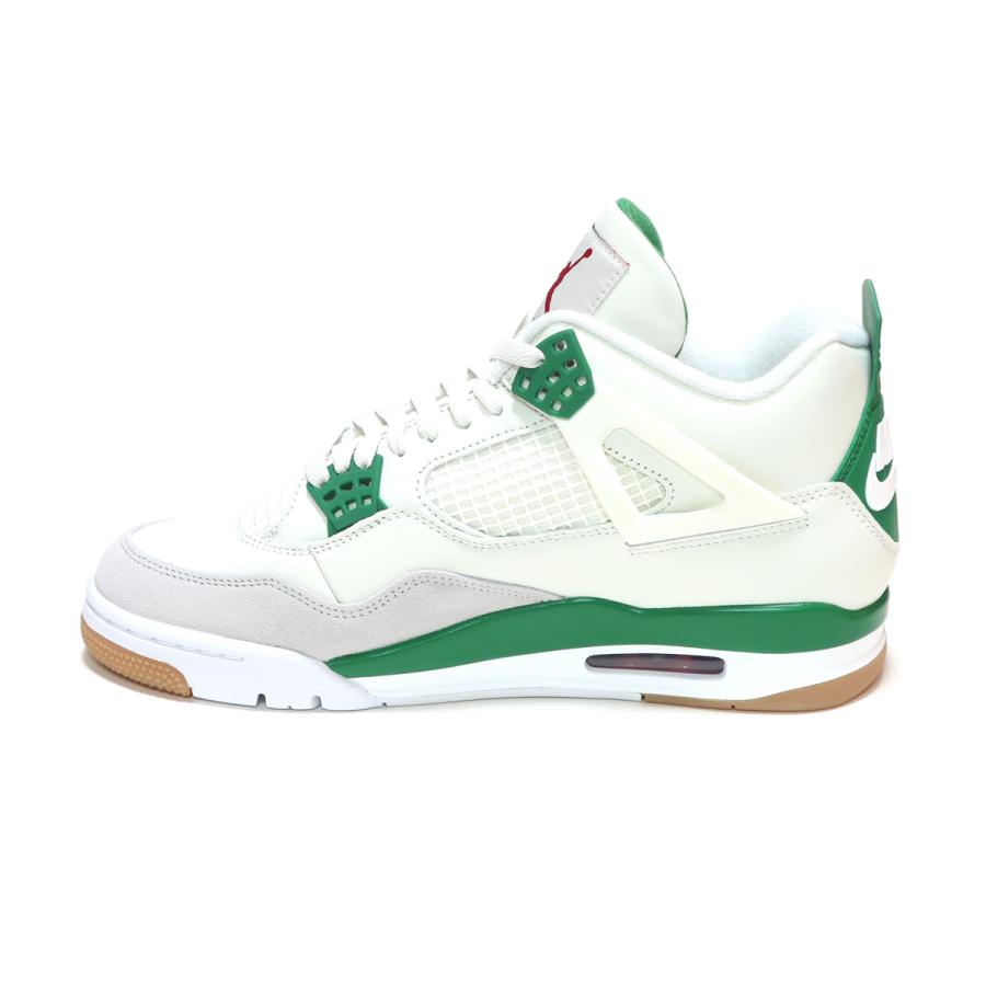 NIKE AIR JORDAN 4 RETRO ホワイト グリーン 28cm