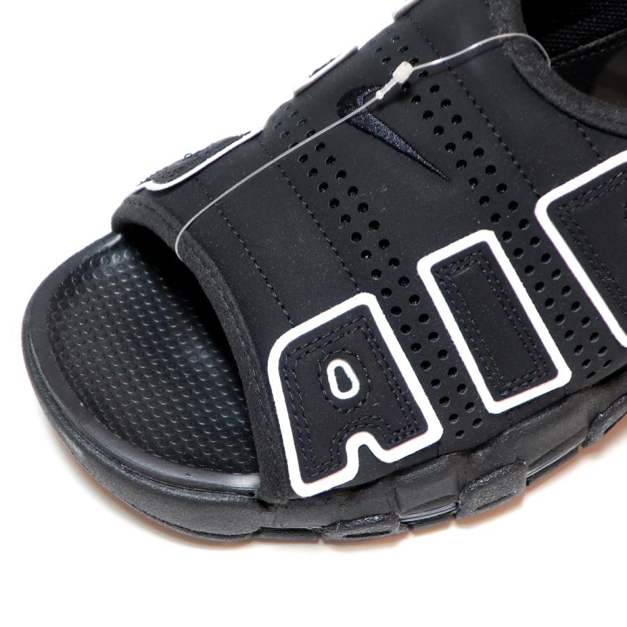 エア モア アップテンポ NIKE AIR MORE UPTEMPO SLIDE BLACK/WHITE