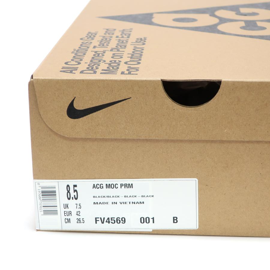 NIKE（ナイキ） B GRADE品☆NIKE ACG MOC PREMIUM BLACK/BLACK US8.5