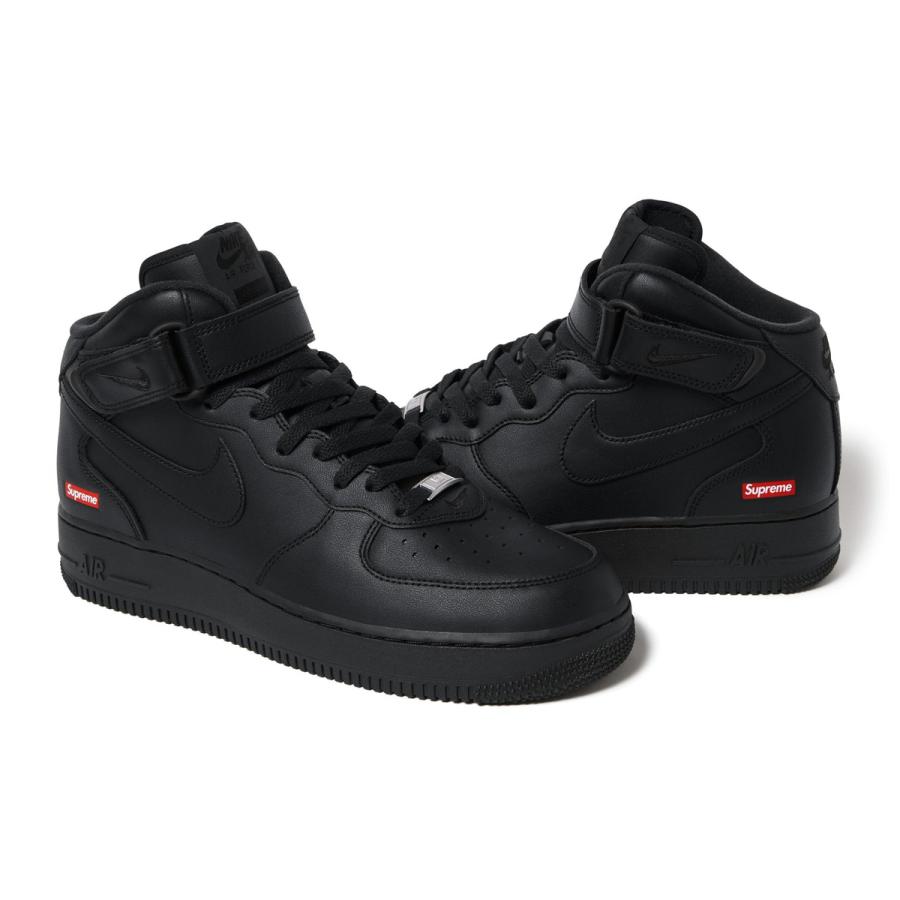 エア フォース 1 24FW Supreme NIKE AIR FORCE MID BLACK エア フォース 1 24FW Supreme NIKE AIR FORCE MID BLACK