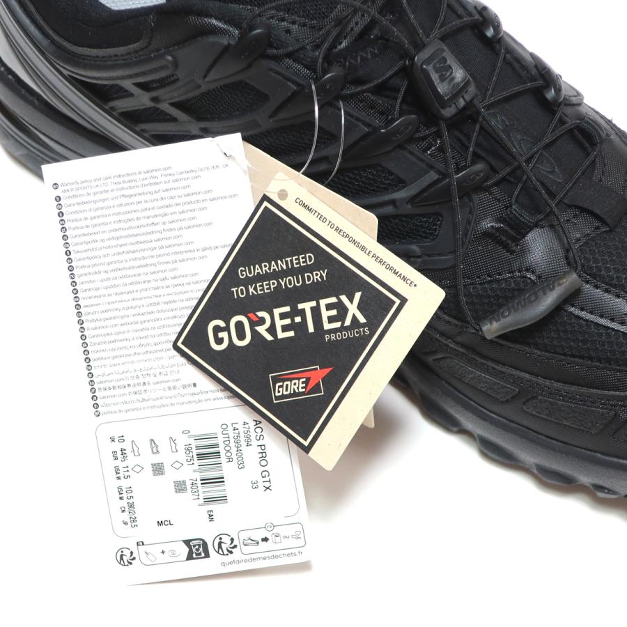 SALOMON ACS PRO GTX BLACK/BLACK/ASPHALT L47599400 ( サロモン SALOMON ACS PRO GTX BLACK/BLACK/ASPHALT L47599400 ( サロモン