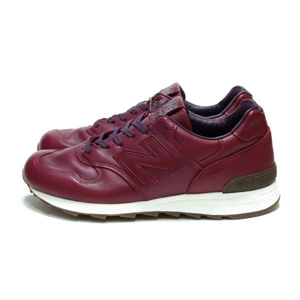 NEW BALANCE M1400BR HORWEEN LEATHER BURGUNDY/WHITE MADE IN USA