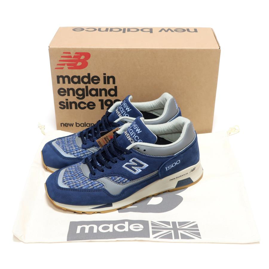 UK製HARRIS TWEED別注M1500HT新品25cmツイード紺コラボ限定 1500シリーズ NEW BALANCE M1500HT 