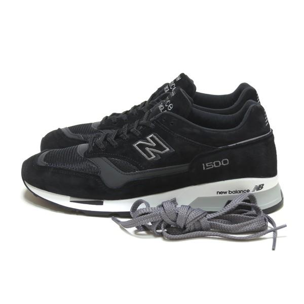 NEW BALANCE M1500JKK BLACK/GREY SUEDE MADE IN ENGLAND ( ニューバランス M1500 ブラック/グレー スウェード 黒 UK製 )｜selectshop-jp｜06