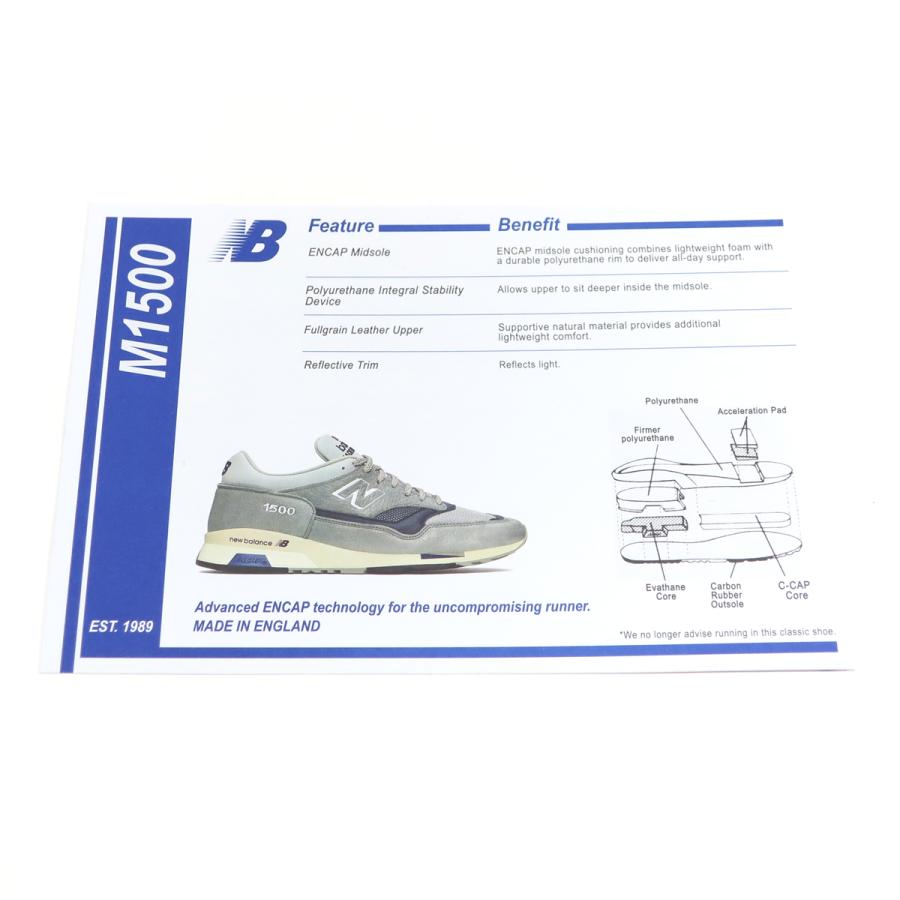 1500シリーズ 外箱潰れあり☆NEW BALANCE M1500UKF US8 26cm 40th 