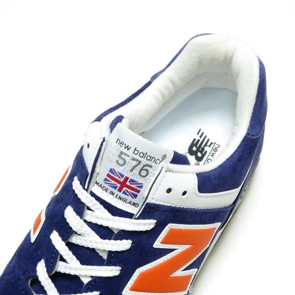 NEW BALANCE M576PBO MADE IN ENGLAND ( ニューバランス M576 PBO オールスウェード ネイビー/オレンジ 紺 UK製 イギリス製  )｜selectshop-jp｜04