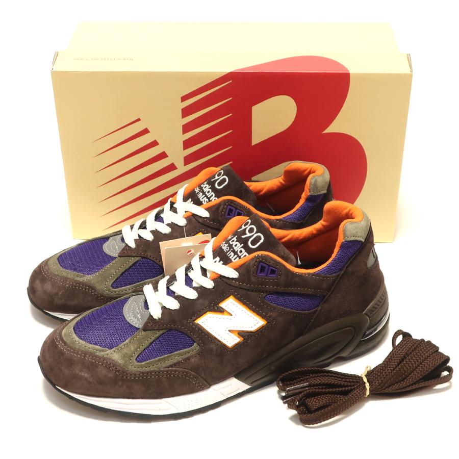 990シリーズ NEW BALANCE M990BR2 BROWN MADE IN USA M990V2