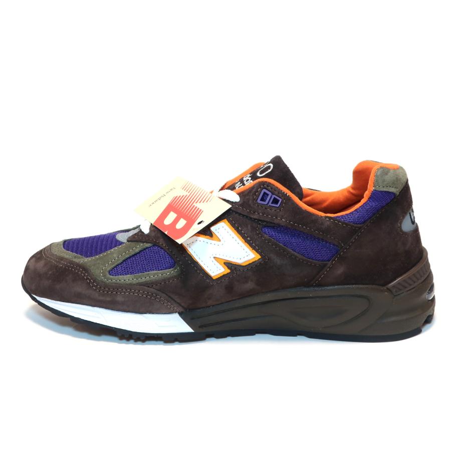 990シリーズ NEW BALANCE M990BR2 BROWN MADE IN USA M990V2