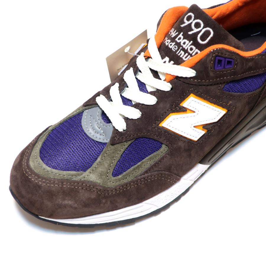 990シリーズ NEW BALANCE M990BR2 BROWN MADE IN USA M990V2