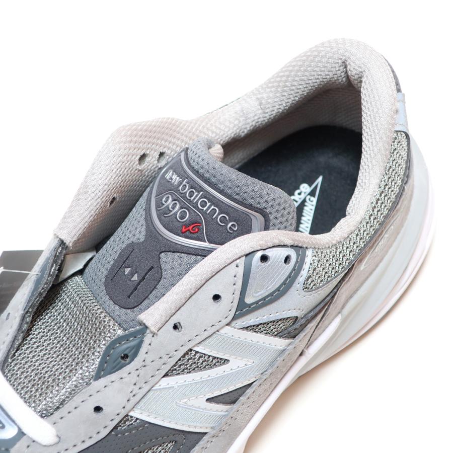 990シリーズ グレーの紐無し☆ソール裏汚れあり NEW BALANCE M990GL6