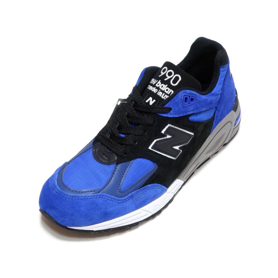 NEW BALANCE M990PL2 BLUE/BLACK MADE IN USA M990V2 ( ニューバランス M990 V2 ブルー/ブラック 青黒 アメリカ製 )｜selectshop-jp｜04