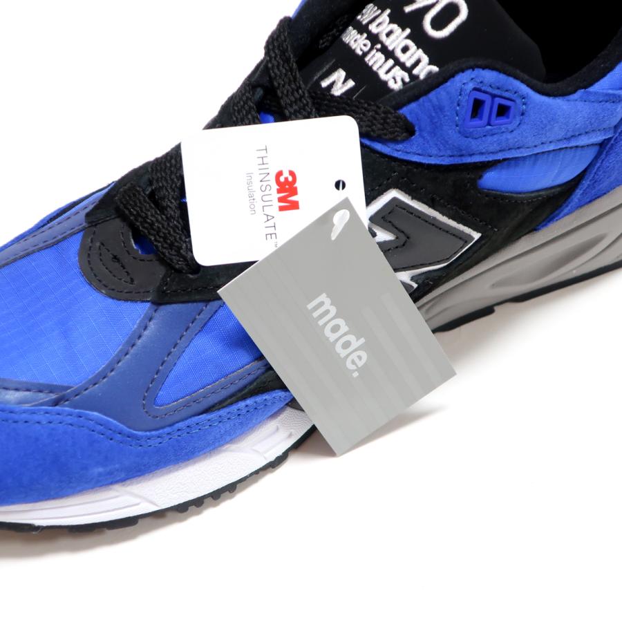 NEW BALANCE M990PL2 BLUE/BLACK MADE IN USA M990V2 ( ニューバランス M990 V2 ブルー/ブラック 青黒 アメリカ製 )｜selectshop-jp｜08