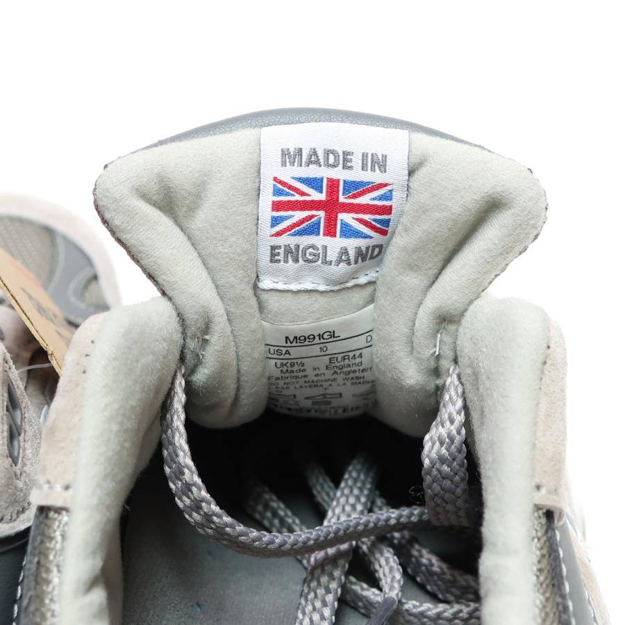 NEW BALANCE M991GL GRAY GREY SUEDE MADE IN ENGLAND ( ニューバランス M991 グレー スエード UK製 )の画像