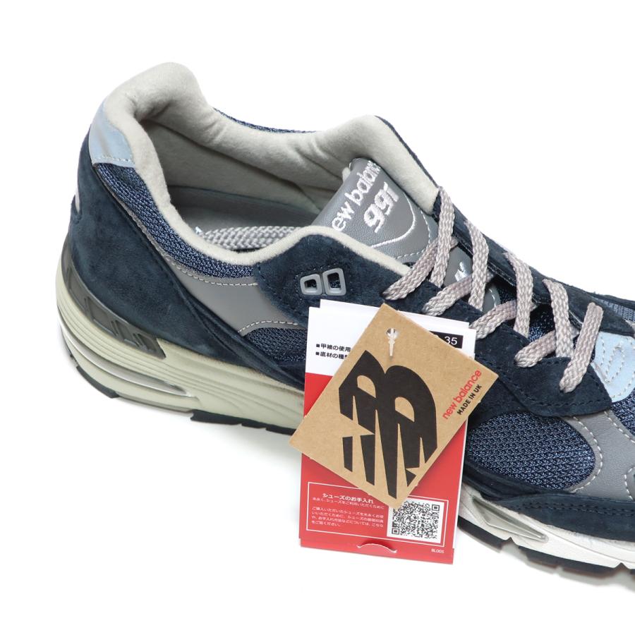 NEW BALANCE M991NV NAVY SUEDE MADE IN ENGLAND ( ニューバランス M991 ネイビー スエード UK製 )｜selectshop-jp｜07