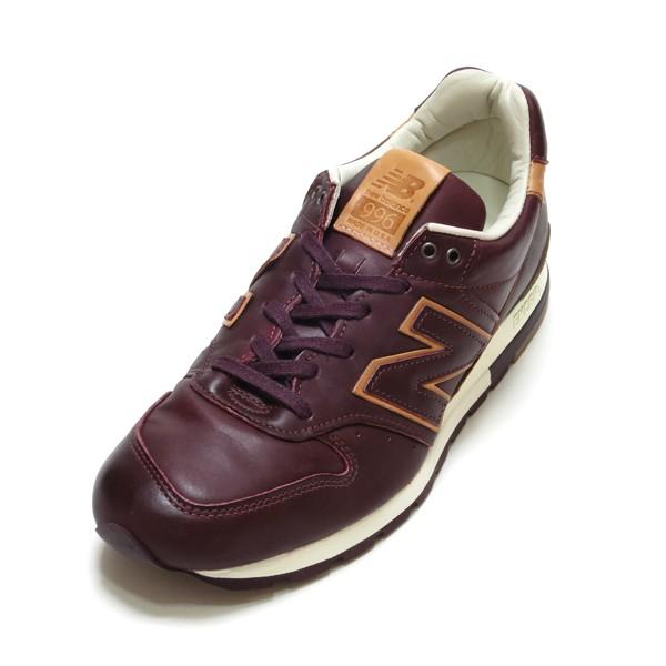 NEW BALANCE M996BHR HORWEEN LEATHER BURGUNDY MADE IN USA ( ニューバランス M996 BHR ホーウィンレザー アメリカ製 )｜selectshop-jp